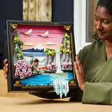 LEGO 31218 Art Japanische Kirschblütenlandschaft, Konstruktionsspielzeug 