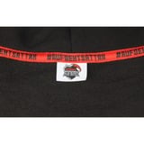 ALTERNATE ATTAX Hoodie (Logo geprägt) M, Pullover schwarz