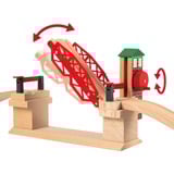 BRIO World Hebebrücke, Bahn braun/rot