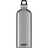SIGG Alu Traveller 1 Liter, Trinkflasche aluminium