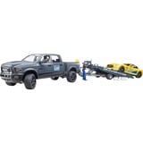 bruder 02504 RAM 2500 Power Wagon und Roadster Bruder Racing Team, Modellfahrzeug 