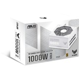 ASUS TUF Gaming 1000W Gold White Edition, PC-Netzteil weiß, 1x 12VHPWR, 5x PCIe, Kabel-Management, 1000 Watt