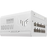 ASUS TUF Gaming 1000W Gold White Edition, PC-Netzteil weiß, 1x 12VHPWR, 5x PCIe, Kabel-Management, 1000 Watt
