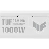 ASUS TUF Gaming 1000W Gold White Edition, PC-Netzteil weiß, 1x 12VHPWR, 5x PCIe, Kabel-Management, 1000 Watt