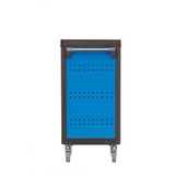 GEDORE Werkzeugwagen workster highline blau/schwarz, inkl. 147 Werkzeuge