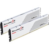 G.Skill DIMM 64 GB DDR5-5600 (2x 32 GB) Dual-Kit, Arbeitsspeicher weiß, F5-5600J4645A32GX2-RS5W, Ripjaws S5, INTEL XMP