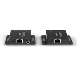 Lindy HDMI 4K30 Extender, HDMI Verlängerung schwarz, 70m, Cat.6, mit Power over Cable und Loop Out