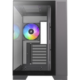 Silentware View A-RGB , Tower-Gehäuse schwarz, Tempered Glass x2