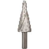 Bosch Professional HSS-Stufenbohrer, Ø 4mm - Ø 20mm 9 Stufen, mit Spiralnut