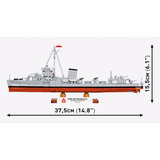 COBI ORP Błyskawica, Konstruktionsspielzeug Maßstab 1:300