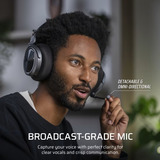 Corsair VIRTUOSO MAX WIRELESS, Gaming-Headset carbon, Bluetooth, 2,4 GHz Funkempfänger