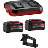 EINHELL Professional Akku-Rasenmäher RASARRO 36/42, 36Volt (2x18V) rot/schwarz, 2x Li-Ionen Akku 5,2Ah