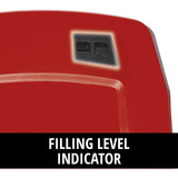 EINHELL Professional Akku-Rasenmäher RASARRO 36/42, 36Volt (2x18V) rot/schwarz, 2x Li-Ionen Akku 5,2Ah