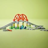 LEGO 10426 DUPLO Town Eisenbahnbrücke und Schienen - Erweiterungsset, Konstruktionsspielzeug 