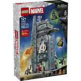 LEGO 76352 Marvel Super Heroes Avengers: Doomsday Neuer Avengers Tower, Konstruktionsspielzeug 