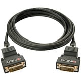 Lindy DVI-D Single Link Extender, DVI Erweiterung schwarz, 70m, Cat.6 