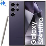Samsung Galaxy S24 Ultra 512GB Generalüberholt, Handy Titanium Violet, Android, 12 GB
