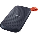 SanDisk Portable SSD 2 TB, Externe SSD schwarz/orange, USB-C 3.2 Gen 2 (10 Gbit/s)