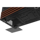 Thermaltake View 170 WS ARGB Black, Tower-Gehäuse schwarz/holz, Tempered Glass x 2, Holz-Struktur