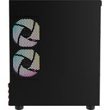Thermaltake View 170 WS ARGB Black, Tower-Gehäuse schwarz/holz, Tempered Glass x 2, Holz-Struktur
