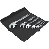 Wera 6004 Joker 6 Set 1 - Selbstjustierender Maulschlüssel-Satz, 6-teilig, Schraubenschlüssel silber, mit Ratschenfunktion