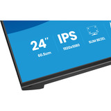 iiyama ProLite XB2493HSU-B1, LED-Monitor 60.5 cm (23.8 Zoll), schwarz (matt), FullHD, IPS, HDMI, DP, USB-Hub, Adaptive-Sync, 120Hz Panel