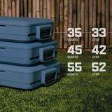 Coleman Snap'N Go 45QT, Kühlbox blau