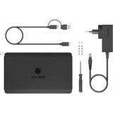 ICY BOX IB-RD3720-CU3, RAID-Gehäuse schwarz