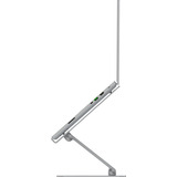 Razer Adjustable Laptop Stand - Mercury, Ständer silber