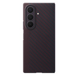 Samsung Carbon Magnet Case, Handyhülle dunkelrot, Samsung Galaxy Z Fold8 Ultra