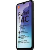 Xiaomi Redmi 14C 256GB, Handy Midnight Black, 8 GB LPDDR4X