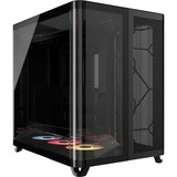 Corsair AIR 5400 RS-R ARGB , Tower-Gehäuse schwarz, Panoramic Glass 