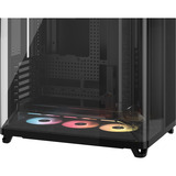 Corsair AIR 5400 RS-R ARGB , Tower-Gehäuse schwarz, Panoramic Glass 