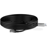 Digitus USB-A 3.2 Gen1 > RJ-45 Ethernet Kabel, 1Gbit/s, Adapter schwarz, 10 Meter, 10/100/1.000Mbit/s