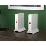 FRITZ! Mesh Set 4200 2er-Set, Repeater weiß/rot, 2x  FRITZ!Repeater 3000 AX