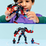 LEGO 76337 Marvel Super Heroes Miles Morales Mech vs. Spider-Man 2099, Konstruktionsspielzeug 