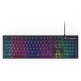 Sharkoon SKILLER SGB15, Desktop-Set schwarz, DE-Layout, Rubberdome