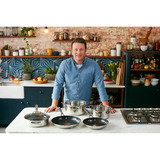 Tefal Bratpfanne by Jamie Oliver Cook Smart  edelstahl/schwarz, Ø 20cm