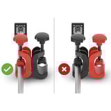 BESSEY Querverbinder-Set STE-CC-SET, Halterung schwarz/rot, 2 Stück, für Deckenstützen mit Ø 20mm bis 34mm
