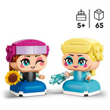 LEGO 43284 Disney Princess Die Mini-Prinzessinnen Anna und Elsa, Konstruktionsspielzeug 