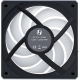 Lian Li UNI FAN CL120 Wireless, Gehäuselüfter schwarz, 3er Pack inkl. Controller, Reverse, 120 mm