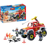 PLAYMOBIL 71824 Action Heroes Feuerwehrtruck, Konstruktionsspielzeug 
