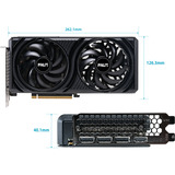 Palit GeForce RTX 5060 Infinity 2 OC, Grafikkarte DLSS 4, 3x DisplayPort, 1x HDMI 2.1