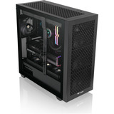 Thermaltake AX500 Black, Big-Tower-Gehäuse schwarz, Tempered Glass