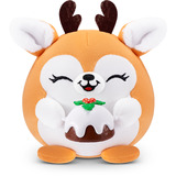 ZURU Snackles Christmas, Kuscheltier sortierter Artikel, eine Figur