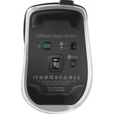 3DConnexion CadMouse Compact Wireless, Maus schwarz/silber, inkl. Transporttasche