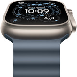 Apple Watch Ultra 3, Smartwatch titan, 49 mm, Ocean Armband maritimblau, Titangehäuse, Cellular