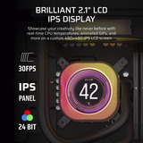 Corsair iCUE LINK TITAN 360 RX LCD RGB Generalüberholt, Wasserkühlung schwarz