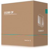 DeepCool CG380 3F, Tower-Gehäuse schwarz, Temepered Glass x 2