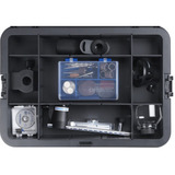Dremel Akku-Multifunktions-Werkzeug 8250-5/65 (Platinum+), 12Volt schwarz/grau, Li-Ion-Akku 2Ah, 65-teiliges Zubehör, Dremel Box